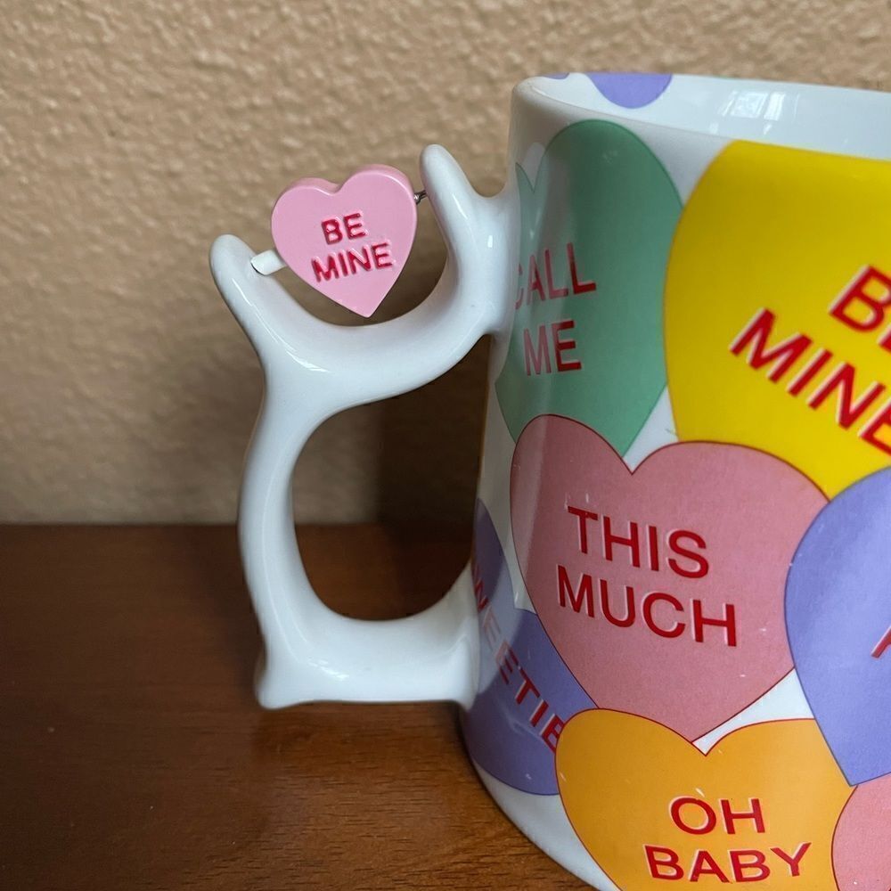 Department 56 Valentines Spinner Coffee Cup HTF - Picture 15 of 15